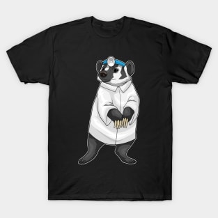 Badger Doctor Doctor's coat T-Shirt